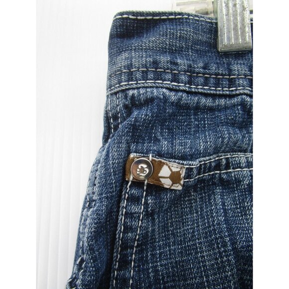 Southpole Jeans 36X29 Hip Hop Loose Baggy Y2K Denim Pants Faded Logo * - Picture 4 of 12